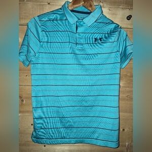 Boys Size Large Under Armour Collard Shirt